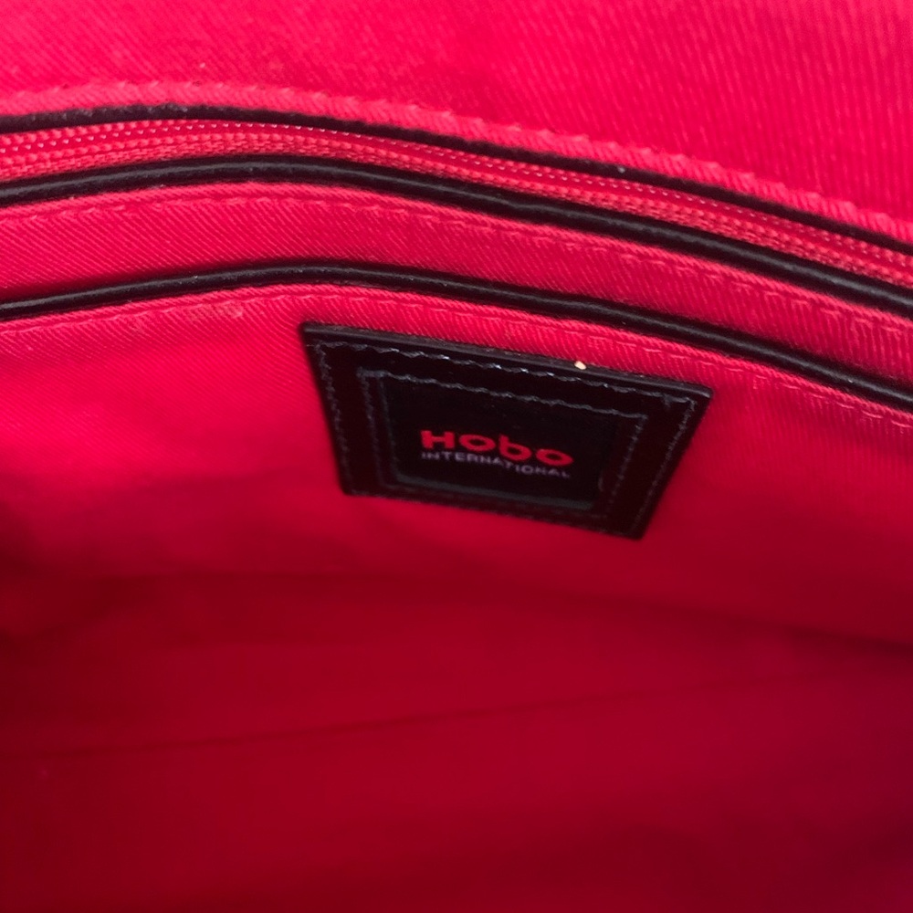 HOBO International Black Leather Shoulder Bag Basic Capsule Classic purse - Picture 13 of 13